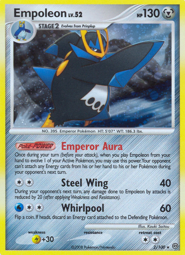 Empoleon - 002/100 - Stormfront