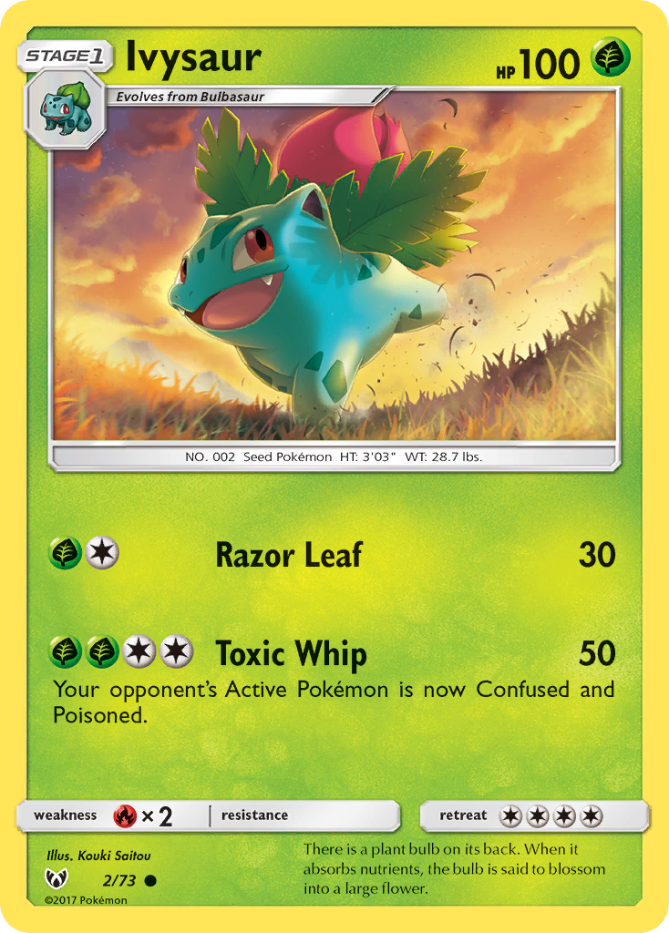 Ivysaur - 02/73 - Shining Legends