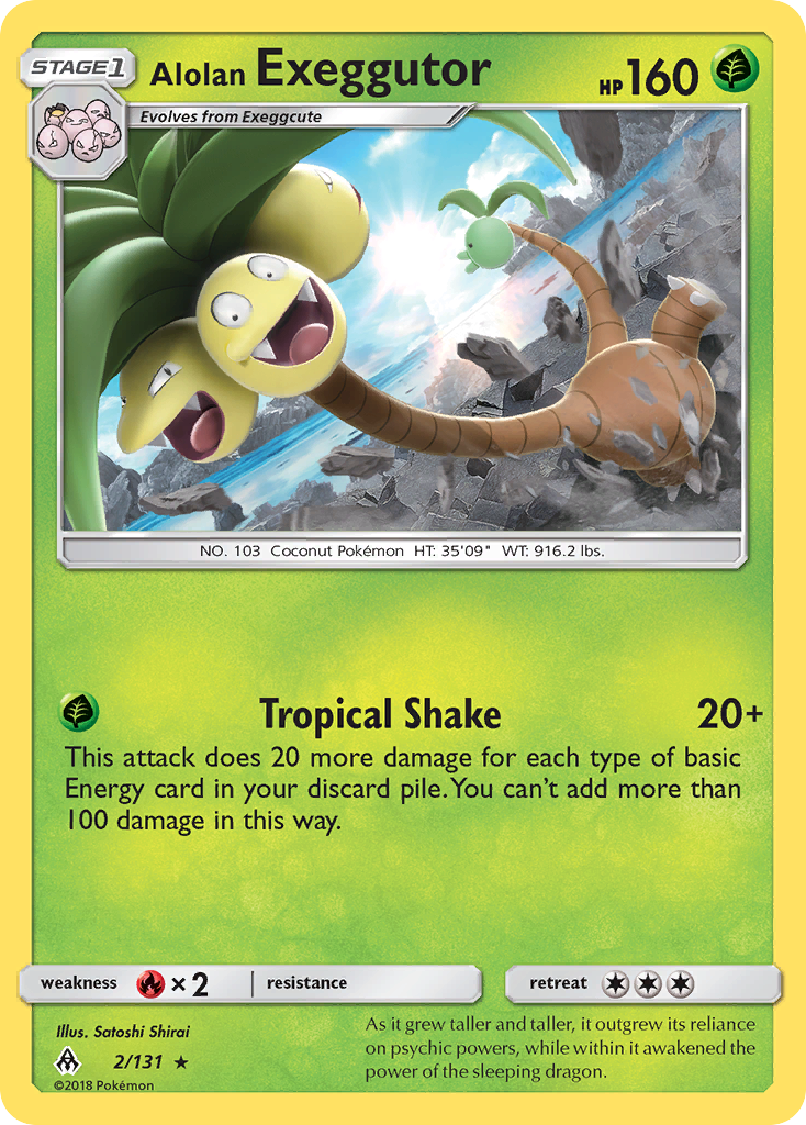 Alolan Exeggutor - 002/131 - Forbidden Light