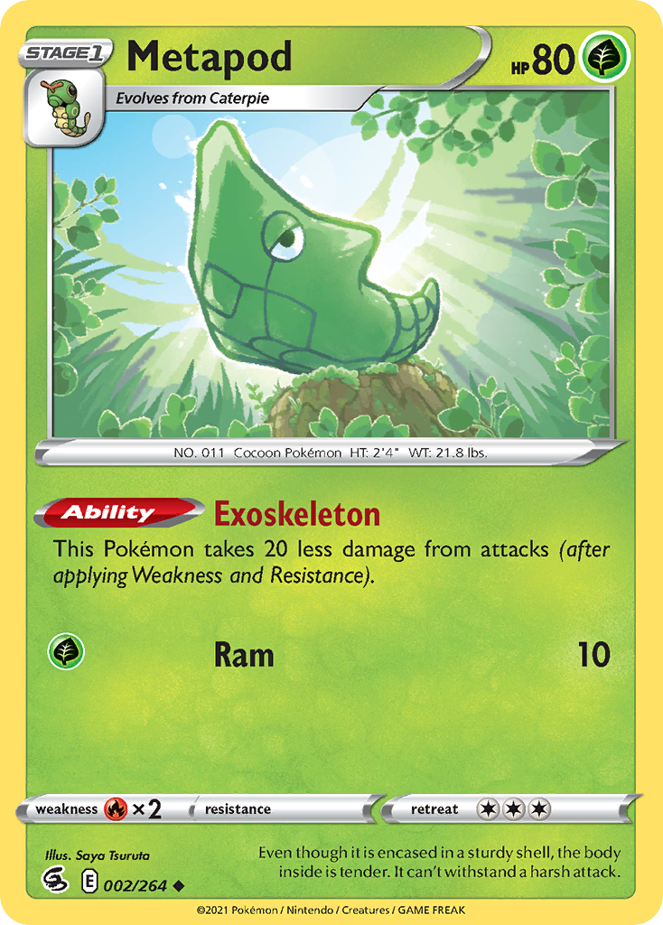 Metapod - 002/264 - Fusion Strike