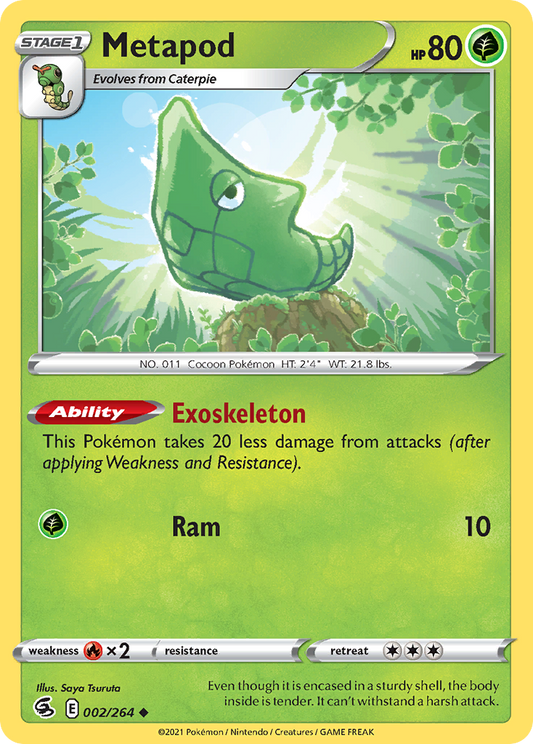 Metapod - 002/264 - Fusion Strike