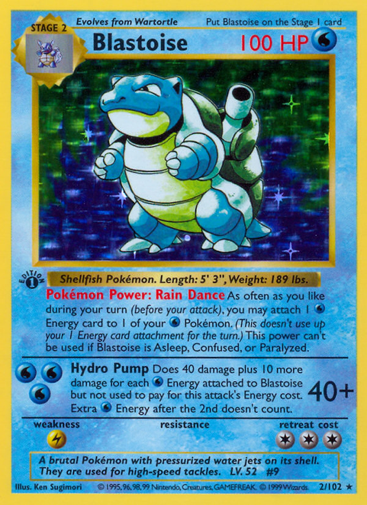 Blastoise - 002/102 - Base