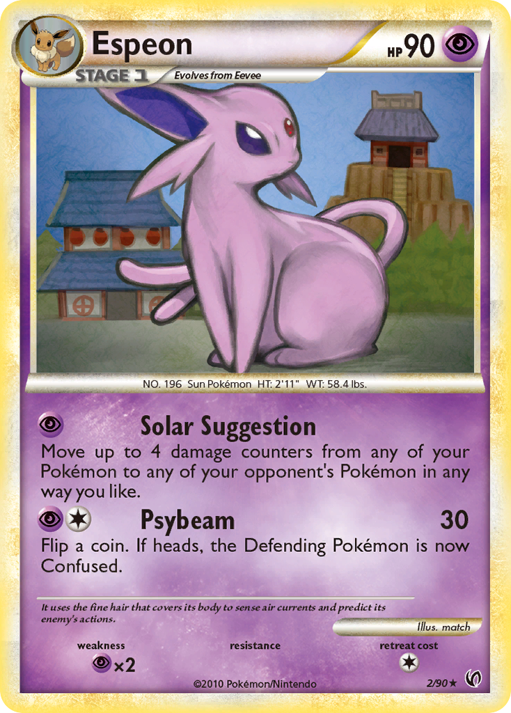 Espeon - 02/90 - HS—Undaunted