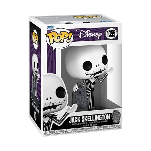 The Nightmare Before Christmas 30th Anniversary Jack Skellington with Gravestone Funko Pop! Vinyl Figure #1355