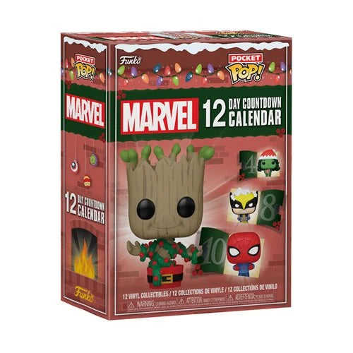 Marvel 12-Day Countdown 2024 Edition Funko Advent Calendar