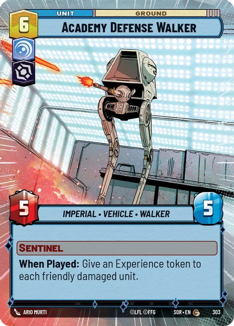 Academy Defense Walker - SOR - 303 - Common - Hyperspace