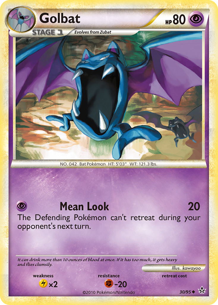 Golbat - 30/95 - HS—Unleashed