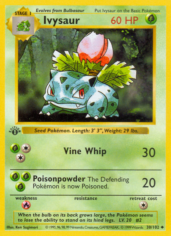 Ivysaur - 030/102 - Base