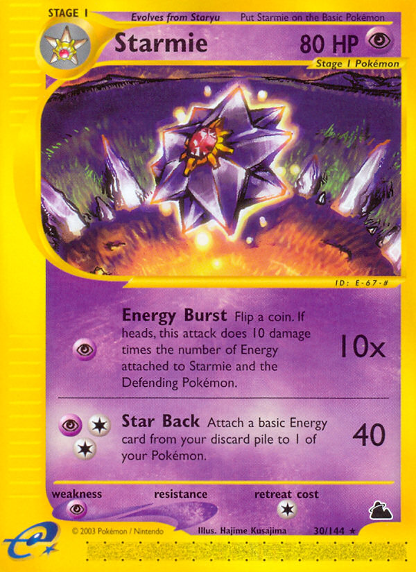 Starmie - 030/144 - Skyridge