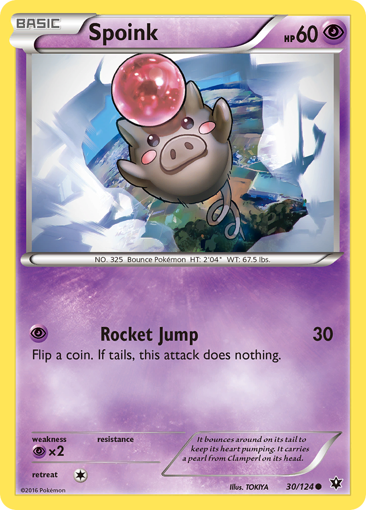 Spoink - 030/124 - Fates Collide