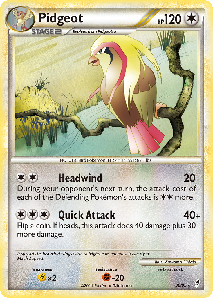 Pidgeot - 30/95 - Call of Legends