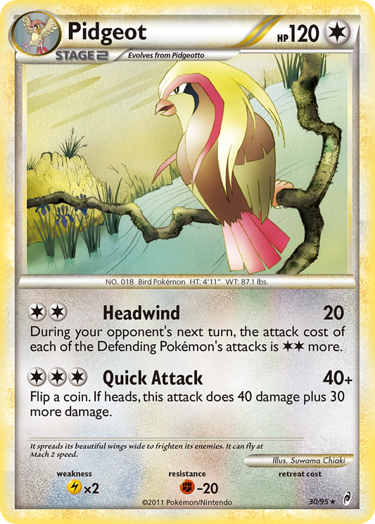 Pidgeot - 30/95 - Call of Legends