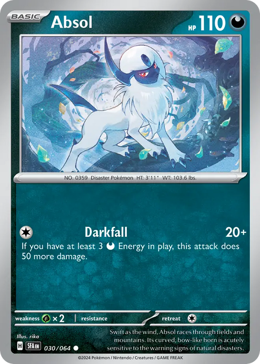 Absol - 30/64 - Shrouded Fable