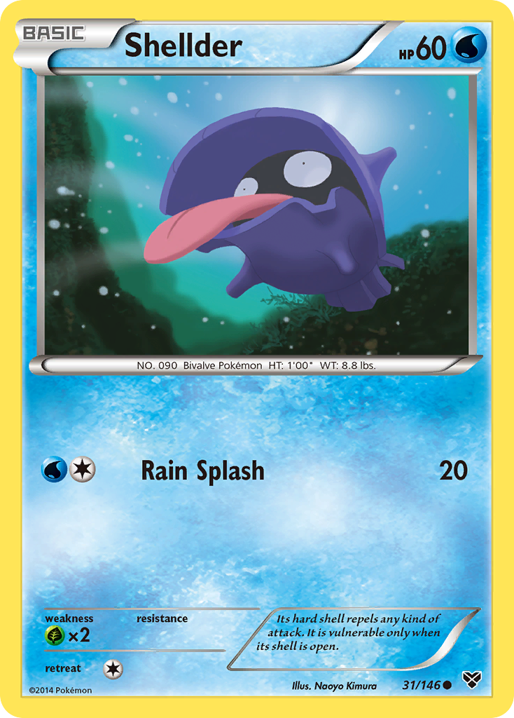 Shellder - 031/146 - XY