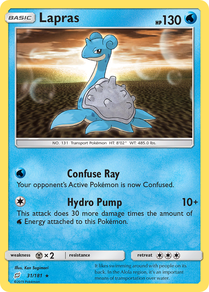 Lapras - 031/181 - Team Up