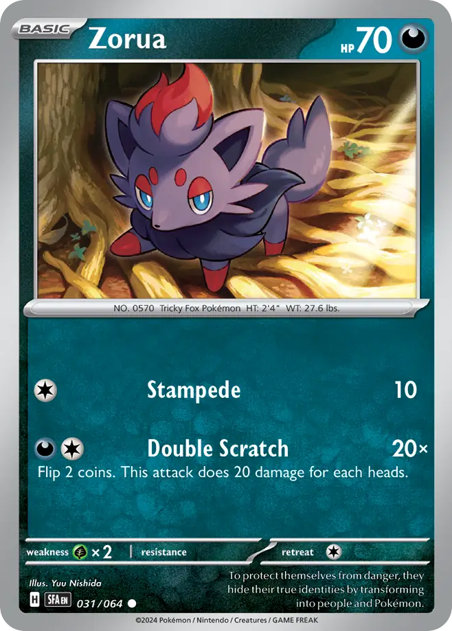 Zorua - 31/64 - Shrouded Fable