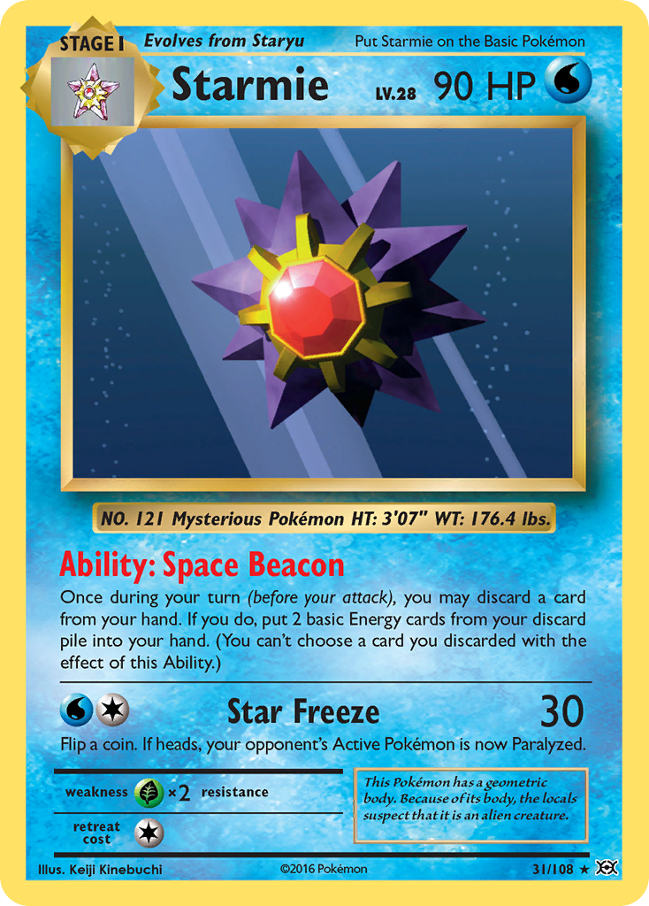 Starmie - 031/108 - Evolutions