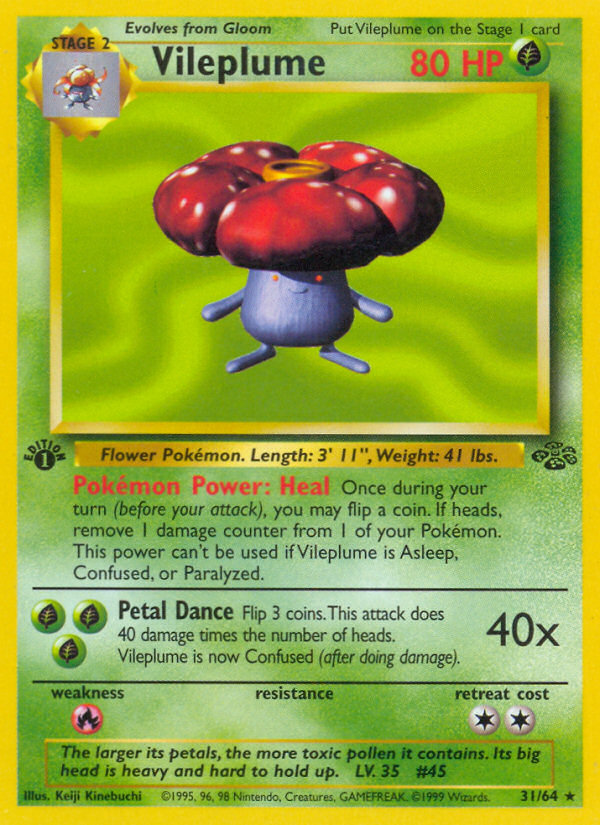 Vileplume - 31/64 - Jungle