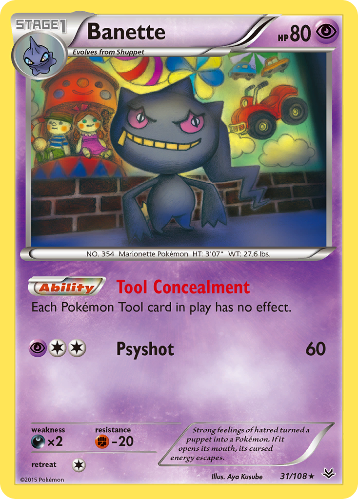 Banette - 031/108 - Roaring Skies