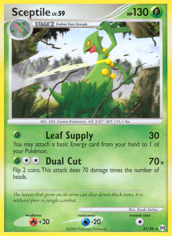 Sceptile - 31/99 - Arceus