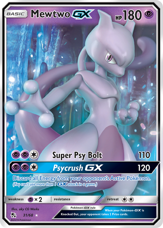 Mewtwo-GX - 31/68 - Hidden Fates