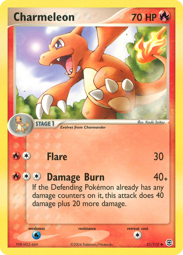 Charmeleon - 031/112 - FireRed & LeafGreen