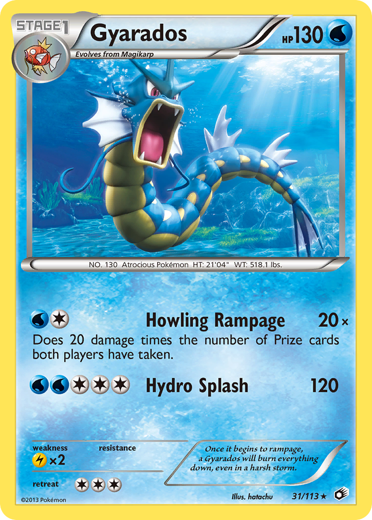 Gyarados - 031/113 - Legendary Treasures