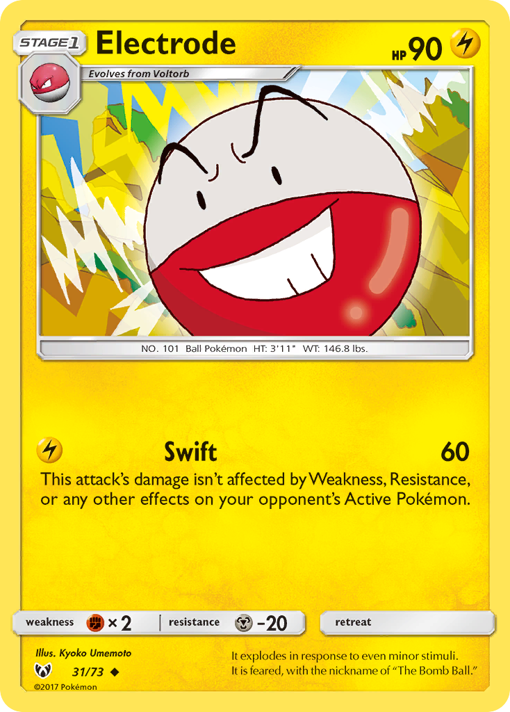 Electrode - 31/73 - Shining Legends