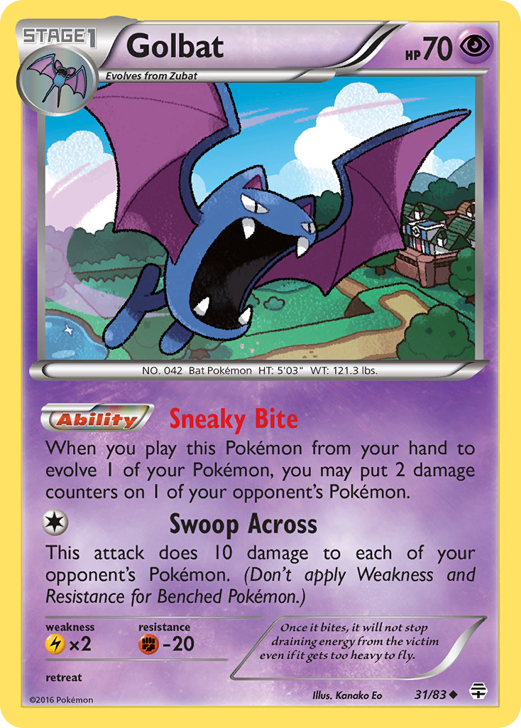 Golbat - 31/83 - Generations