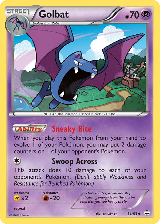 Golbat - 31/83 - Generations