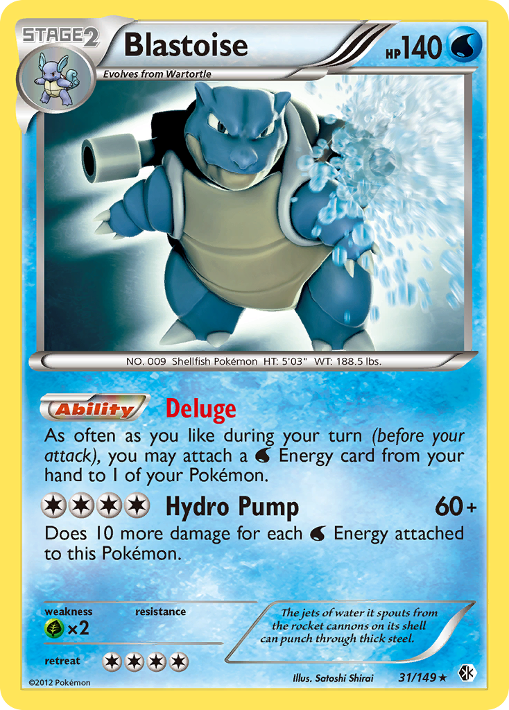 Blastoise - 031/149 - Boundaries Crossed