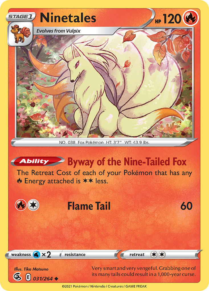 Ninetales - 031/264 - Fusion Strike