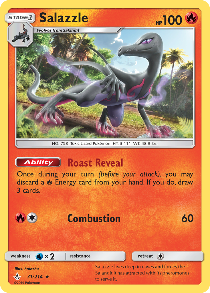 Salazzle - 031/214 - Unbroken Bonds