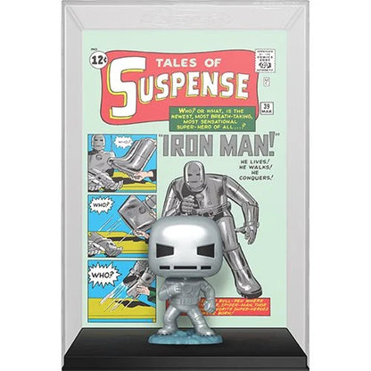 Marvel Tales of Suspense #39 Iron Man Funko Pop! Comic Cover Figure #34 with Case