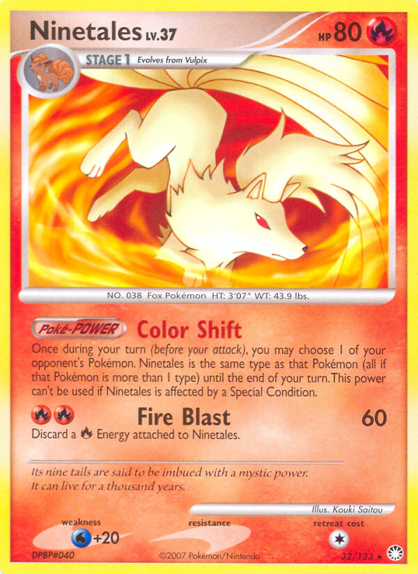 Ninetales - 032/123 - Mysterious Treasures