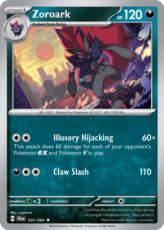 Zoroark - 32/64 - Shrouded Fable