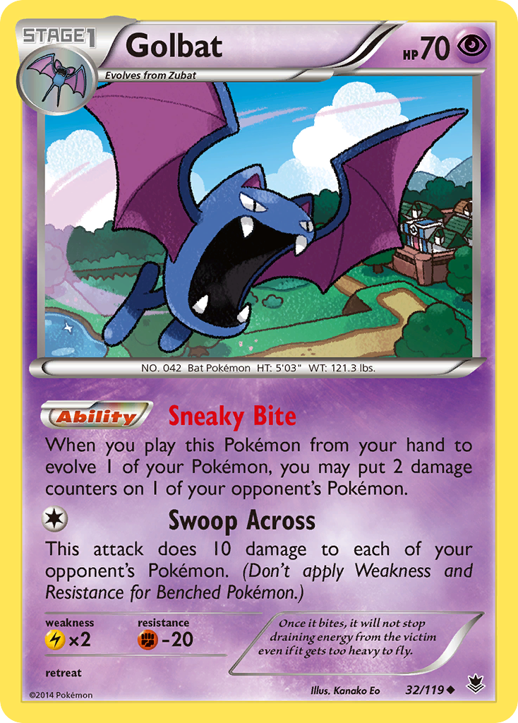 Golbat - 032/119 - Phantom Forces