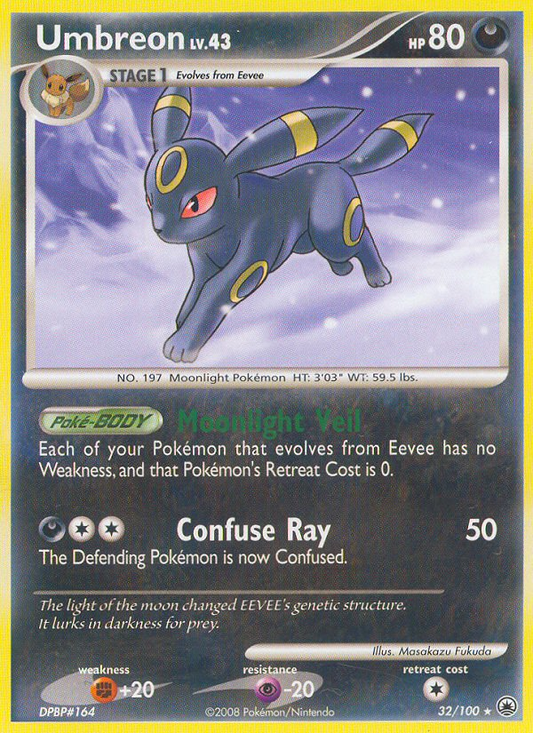 Umbreon - 032/100 - Majestic Dawn