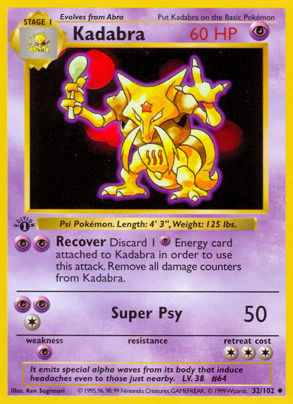 Kadabra - 032/102 - Base