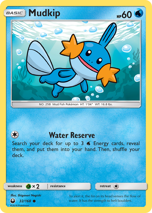 Mudkip - 032/168 - Celestial Storm