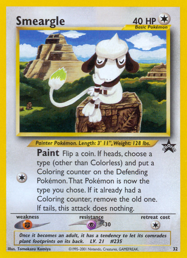 Smeargle - 32/53 - Wizards Black Star Promos