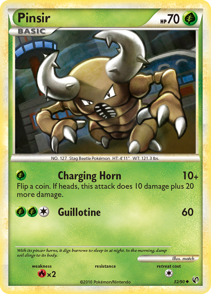 Pinsir - 32/90 - HS—Undaunted