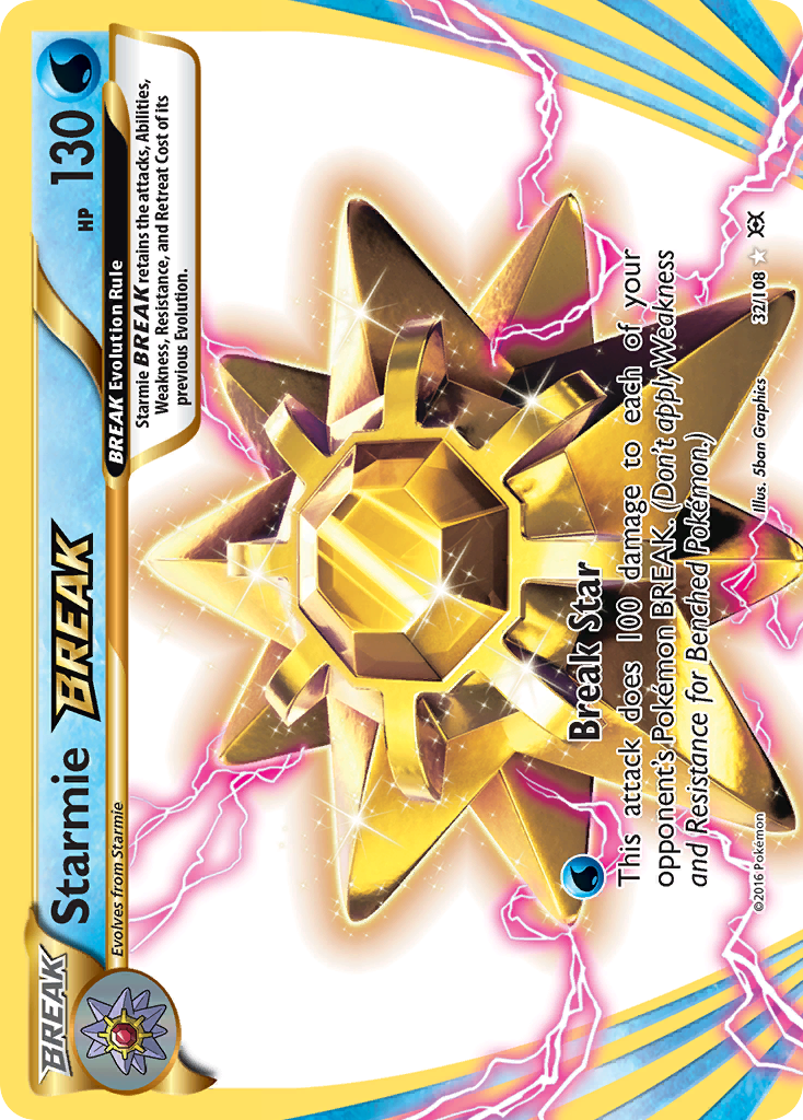 Starmie BREAK - 032/108 - Evolutions