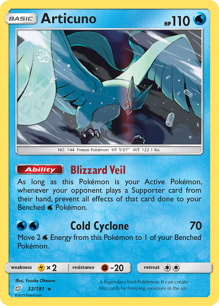 Articuno - 032/181 - Team Up