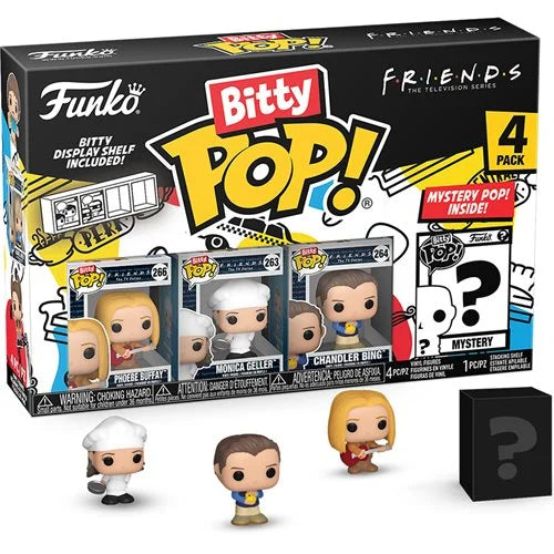 Friends Phoebe Buffay Funko Bitty Pop! Mini-Figure 4-Pack