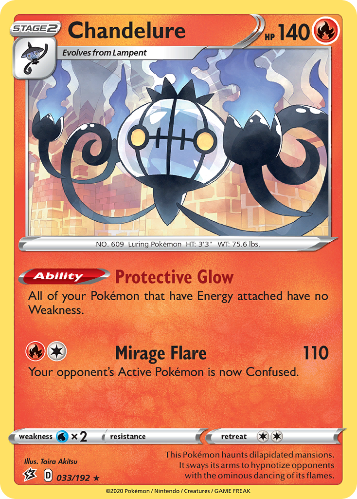 Chandelure - 033/192 - Rebel Clash