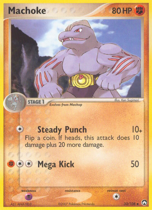 Machoke - 033/108 - Power Keepers