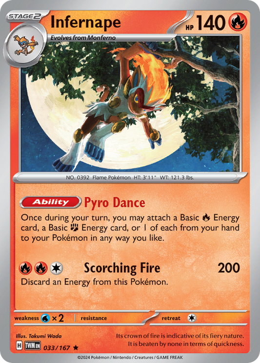 Infernape - 033/167 - Twilight Masquerade