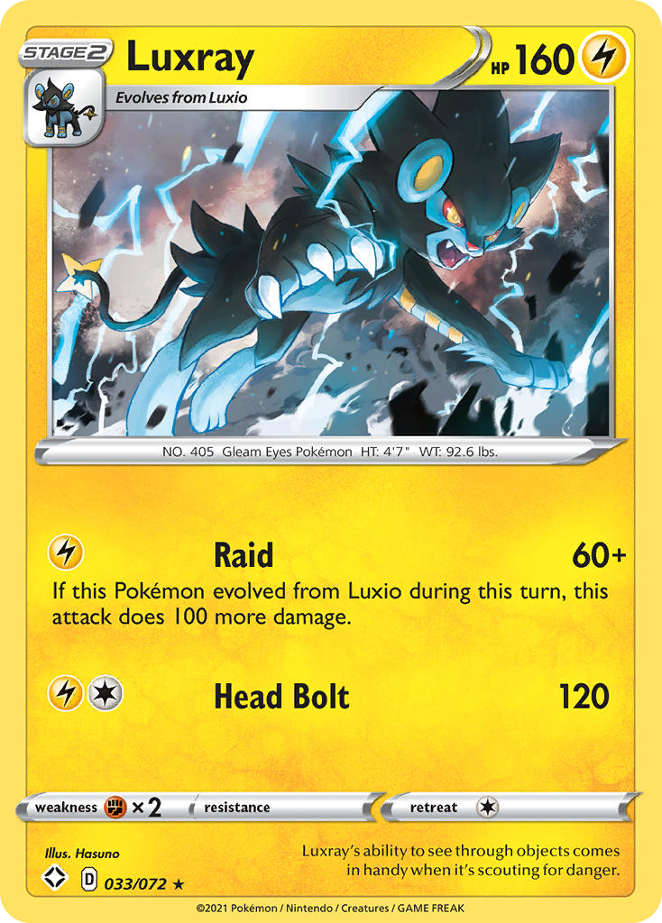 Luxray - 33/72 - Shining Fates