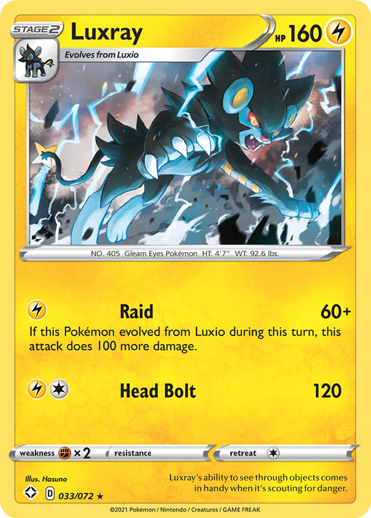 Luxray - 33/72 - Shining Fates